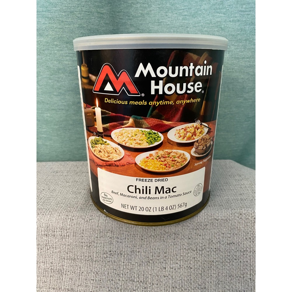 Chili Mac Emergency Food Storage #10 can
